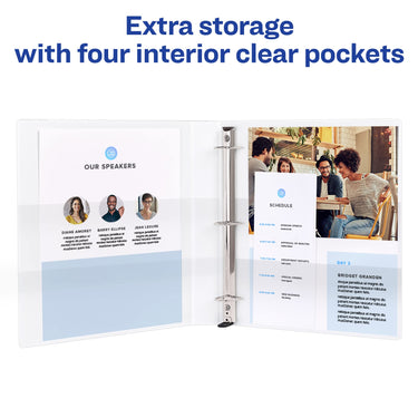 Avery Heavy-Duty View 3 Ring Binder, Extra Wide, 1